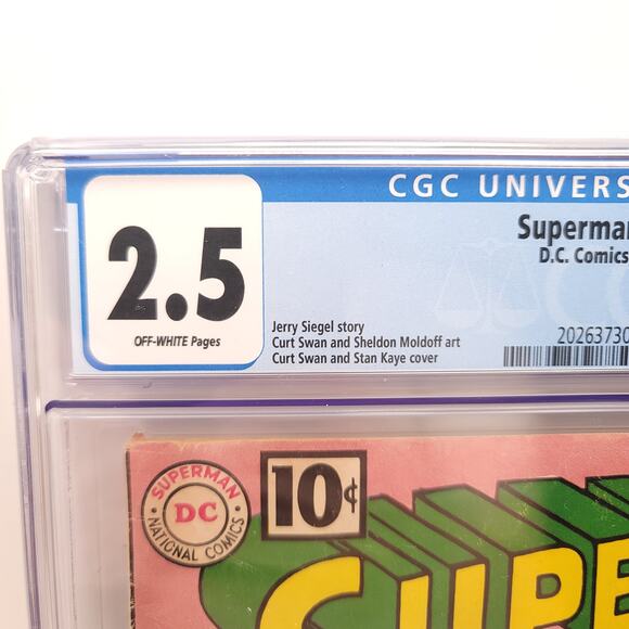 DC Comics Superman #149 CGC Graded 2.5 Off White Pages Sealed Comic Book - Picture 5 of 6